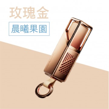 LISEN LIPG022 口紅式車載掛式香薰(玫瑰金/黑金)