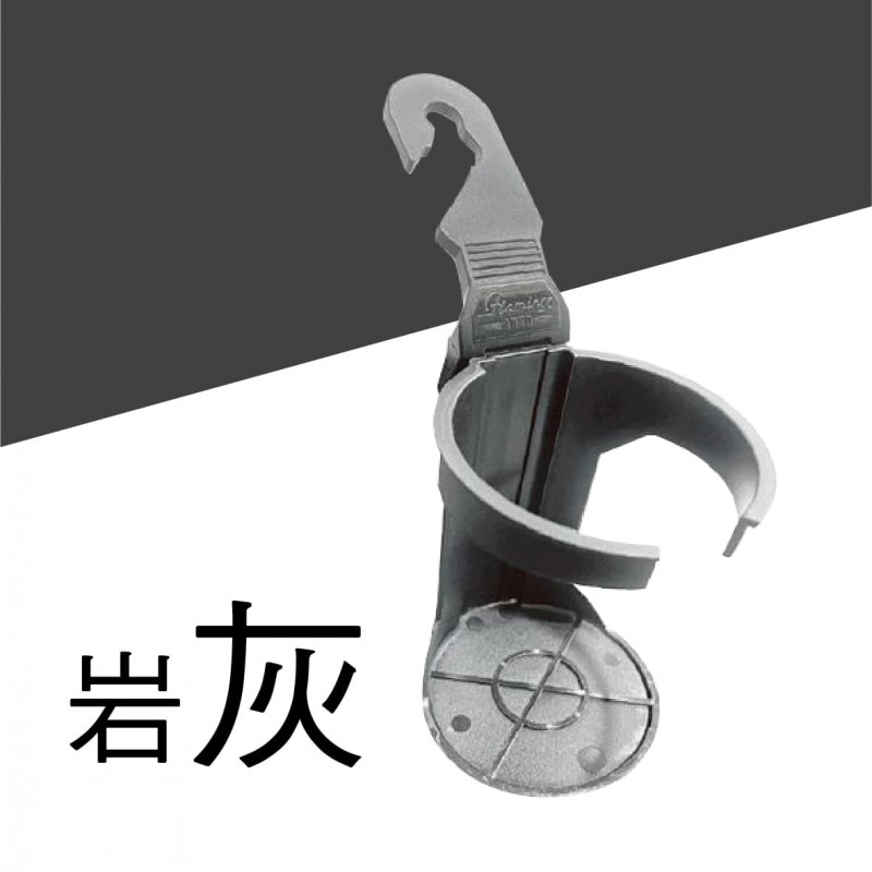 BRUCE喬楀 BR-182613 森活後座置杯架(黑/軍綠/岩灰) BRUCE喬楀 BR-182613 森活後座置杯架(黑/軍綠/岩灰)