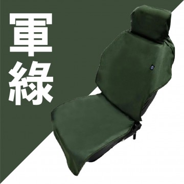 日本DIONE 森活汽車防汙椅套-前座(軍綠/卡其)