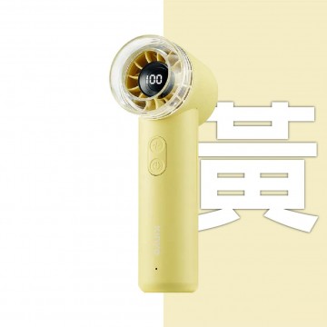 KINYO MINI百檔充電風扇(黃色/紫色)