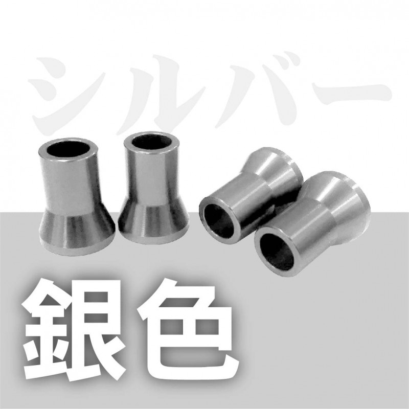 COTRAX 鋁合金長型氣嘴套-4入(鍍鈦/銀色/灰色/紅色/藍色)-TR413適用