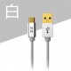 PX大通 UAC3 USB 3.0 A to C超高速充電傳輸線1M/2M(黑/白) PX大通 UAC3 USB 3.0 A to C超高速充電傳輸線1M/2M(黑/白)