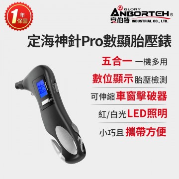 ANBORTEH安伯特 ABT-D016 定海神針Pro 五合一數位顯示胎壓錶