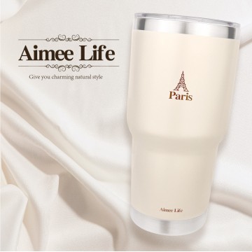 AimeeLife 不鏽鋼環保冰霸杯 900ml