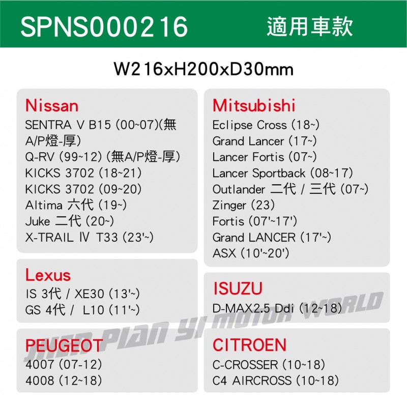 SPEED MASTER速馬力 森林風ALL PASS汽車冷氣濾網