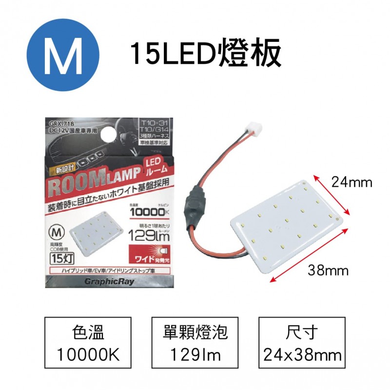 日本AXS LED燈板室內燈(汽車燈泡) 10000K 白光 3種接頭(T10/T10x31/G14)