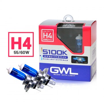 日本MIRAREED GWL 5100K超白光燈泡 H4