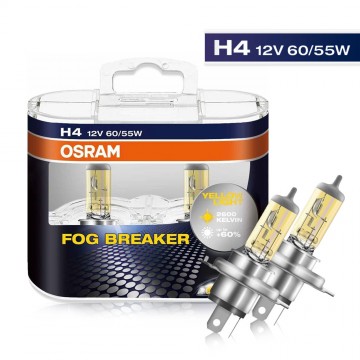 OSRAM歐司朗 FOG BREAKER終極黃金 2600K 鹵素車燈 H4