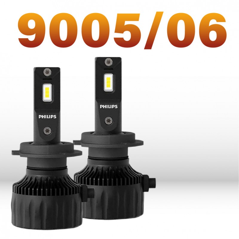 PHILIPS飛利浦 馳速勁光 高流明4500LM 6500K冷白光 LED燈泡-2入(H4/H7/H11/9005/9006/9012)