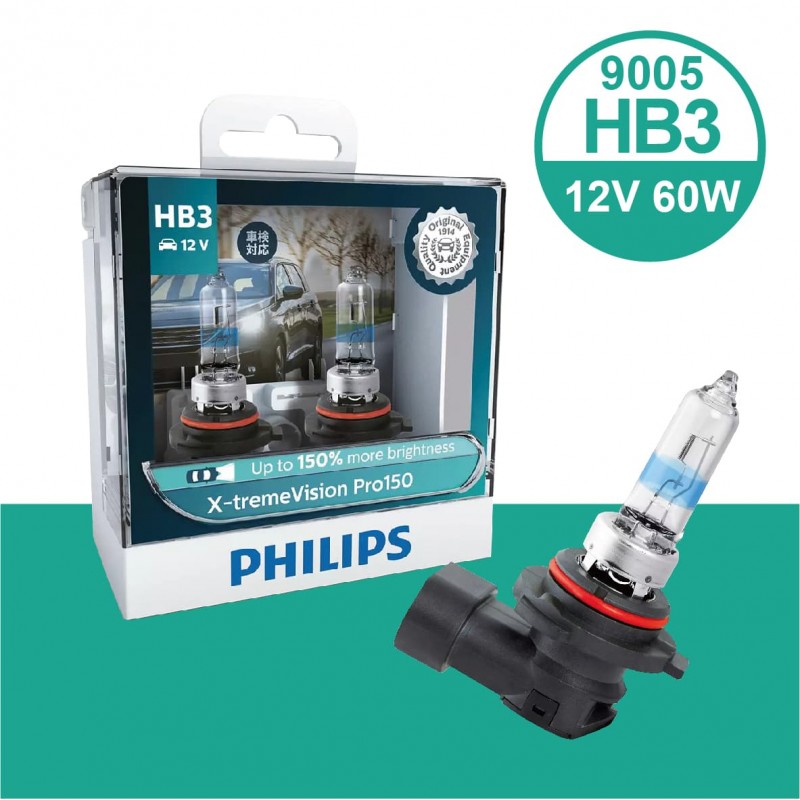 PHILIPS飛利浦 幻靚光 X-tremeVision Pro150(+150%)鹵素車燈 PHILIPS飛利浦 幻靚光 X-tremeVision Pro150(+150%)鹵素車燈
