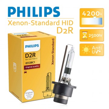 PHILIPS飛利浦  Xenon-Standard HID 氣體放電氙氣燈(單顆) D2R