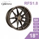 [預購]泓越 VERTINI旋鍛鋁圈輪框 RFS1.8 18吋 5孔114.3/8.5J/ET35(髮線古銅金)