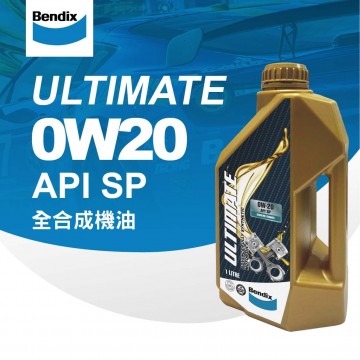 [預購]BENDIX奔得士 ULTIMATE API SP/GF-6A 0W20 全合成機油1L